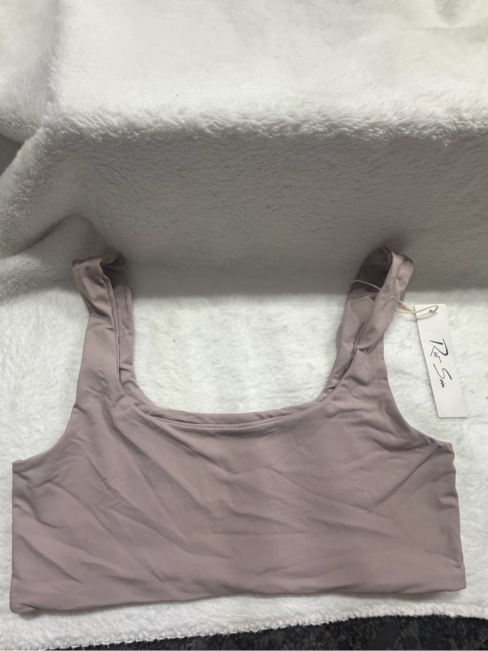 Nwt Riot Swim bikini top medium